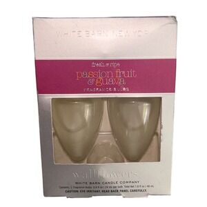 White Barn Wallflowers Fragrance Bulbs Passion Fruit Guava 2 Pack Vintage